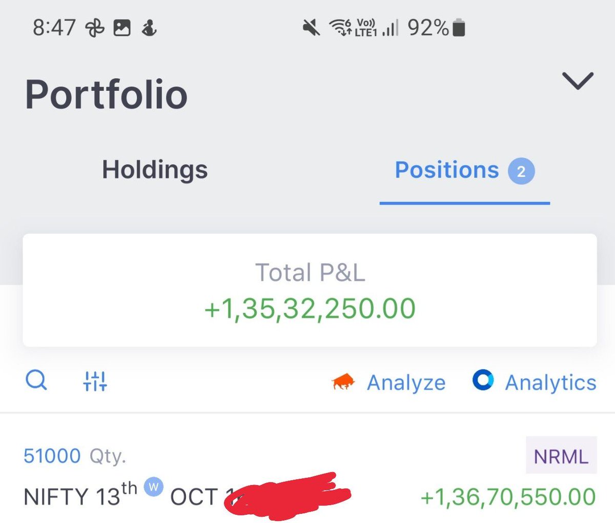 baapofchart's tweet photo. Holding for Monday, if market will open Gap down then profit will be minimum 2 cr .
#StockMarketindia 
#stockmarket 
#realmotivation https://t.co/9eOyaNYo1t