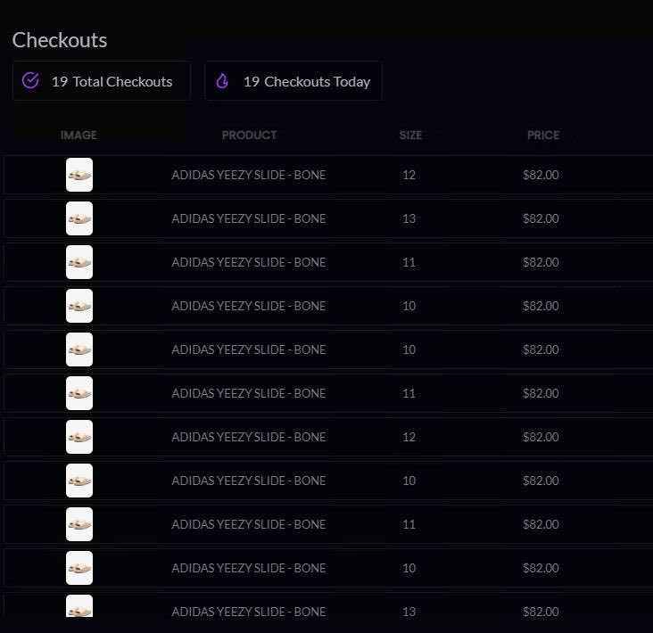 first tweet first chegged 19 All shipped 🐈‍⬛ @cheggAIO @RealChegg @NamelessCookGrp