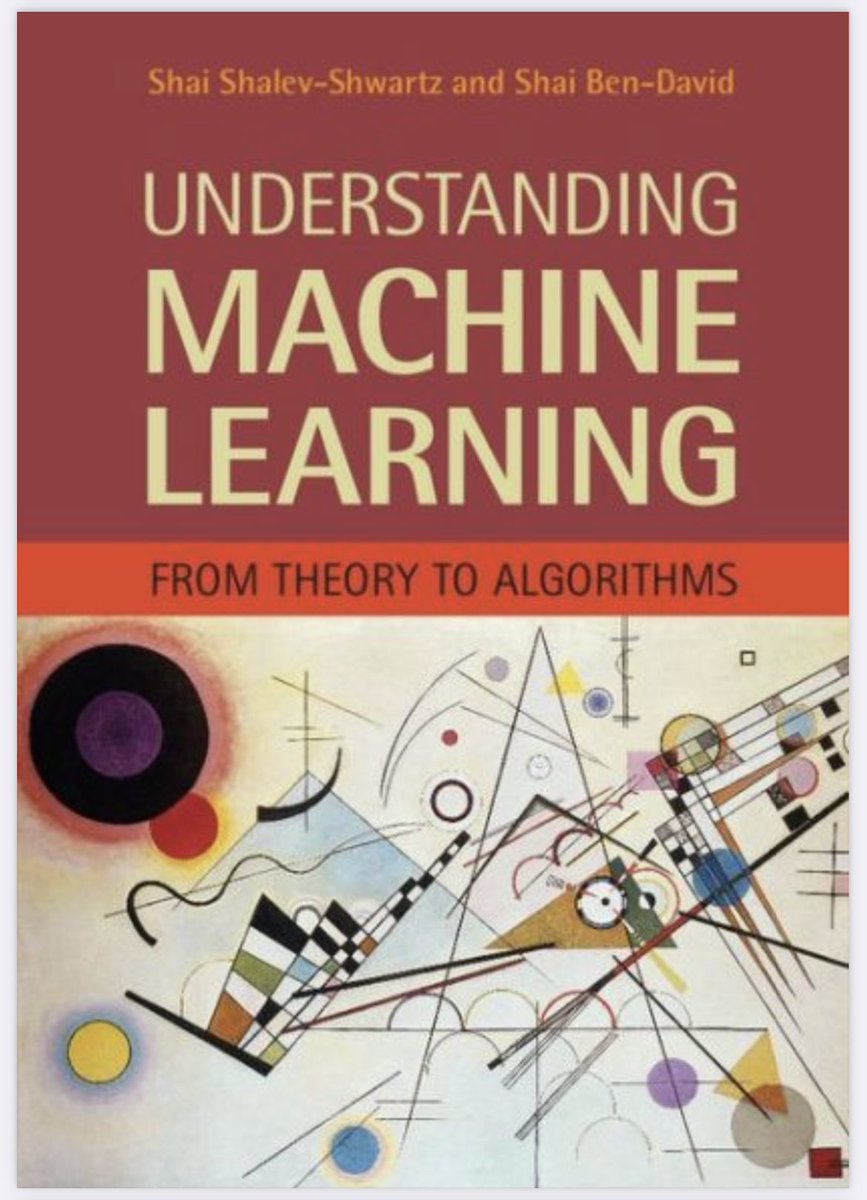 Free 449-page PDF eBook >> Understanding #MachineLearning — From Theory to #Algorithms: cs.huji.ac.il/w~shais/Unders…
—————
#BigData #DataScience #AI #Analytics #DataScientists #DataLiteracy #Statistics #NeuralNetworks #DeepLearning #ReinforcementLearning #SupervisedLearning
