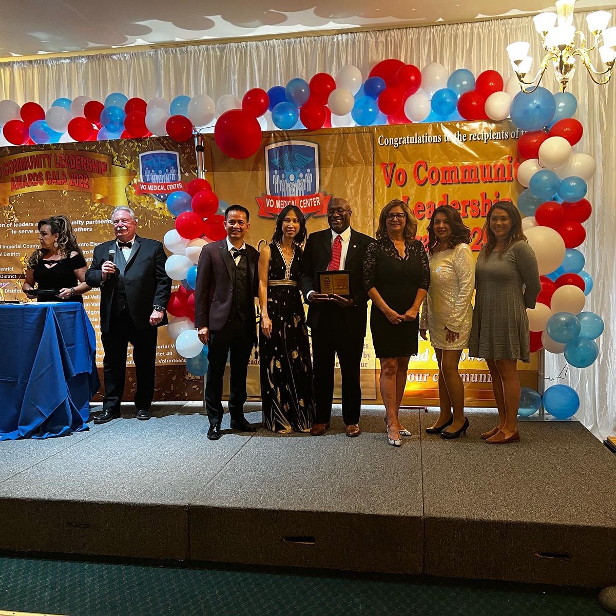 want to thank Vo Medical Center for  recognizing Imperial Valley College <a href="/ivcollege/">Imperial Valley College</a> at their Vo Community Leadership Awards Gala 2022. We look forward to continuing our partnerships and serving our community! <a href="/vomedicalcenter/">VO MEDICAL CENTER</a> #weareivc #community