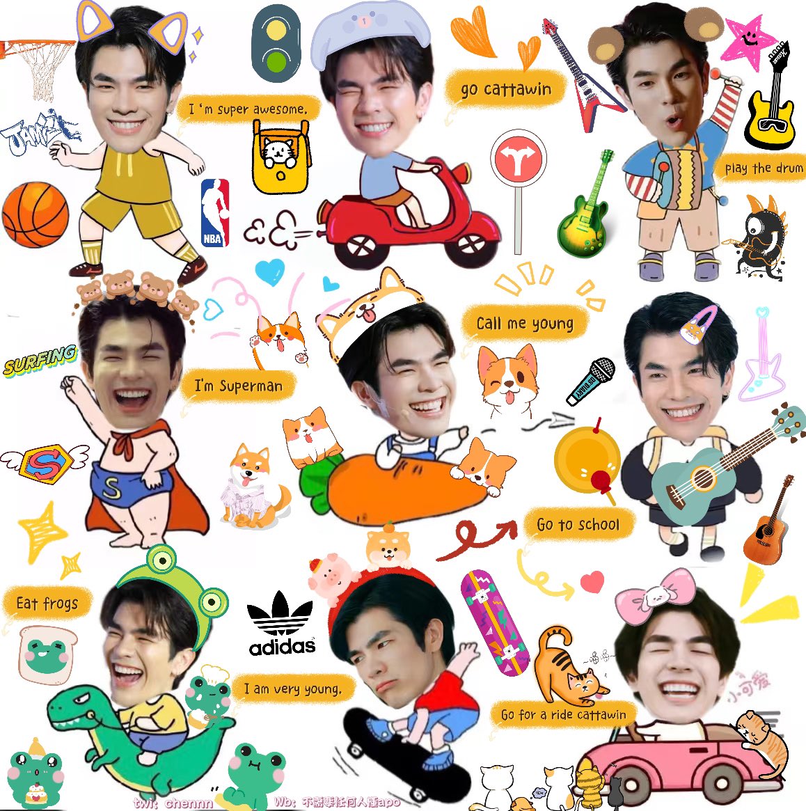 chenaiapo's tweet photo. 第一次做耶耶，可爱吗😉祝愿猫猫和耶耶巡演顺利
It's the first time to do yeah. Is it cute? 😉 I wish you all the best on the trip between the cat and Yeye.
🚫 DO NOT REPOST
🚫 DO NOT EDIT 
Like👍 🔁 🍎✅
@milephakphum
#MilePhakphum 
#GreenyRose https://t.co/Q2HKhtY9OH