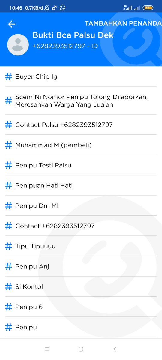 picyyolo's tweet image. HELP RT‼️

INFO‼️HATI² DENGAN NOMOR DI BAWAH KARENA DIA MENGIRIM BUKTI TF PALSU. JADI TOLONG PARA TEMAN BA UNTUK LEBIH TELITI LAGI, DAN CEK MASUK/TIDAKNYA TF DARI CUST. AGAR TIDAK TERTIPU.

ORANG INI MENGGUNAKAN BUKTI TF PALSU, DARI BCA.

#zonauang #zonaba