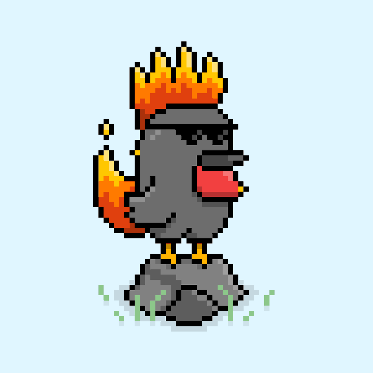 SollamasNFT `Chooks #1171` bought for 0.50 SOL ($16.42 USD). #sollamas #solana