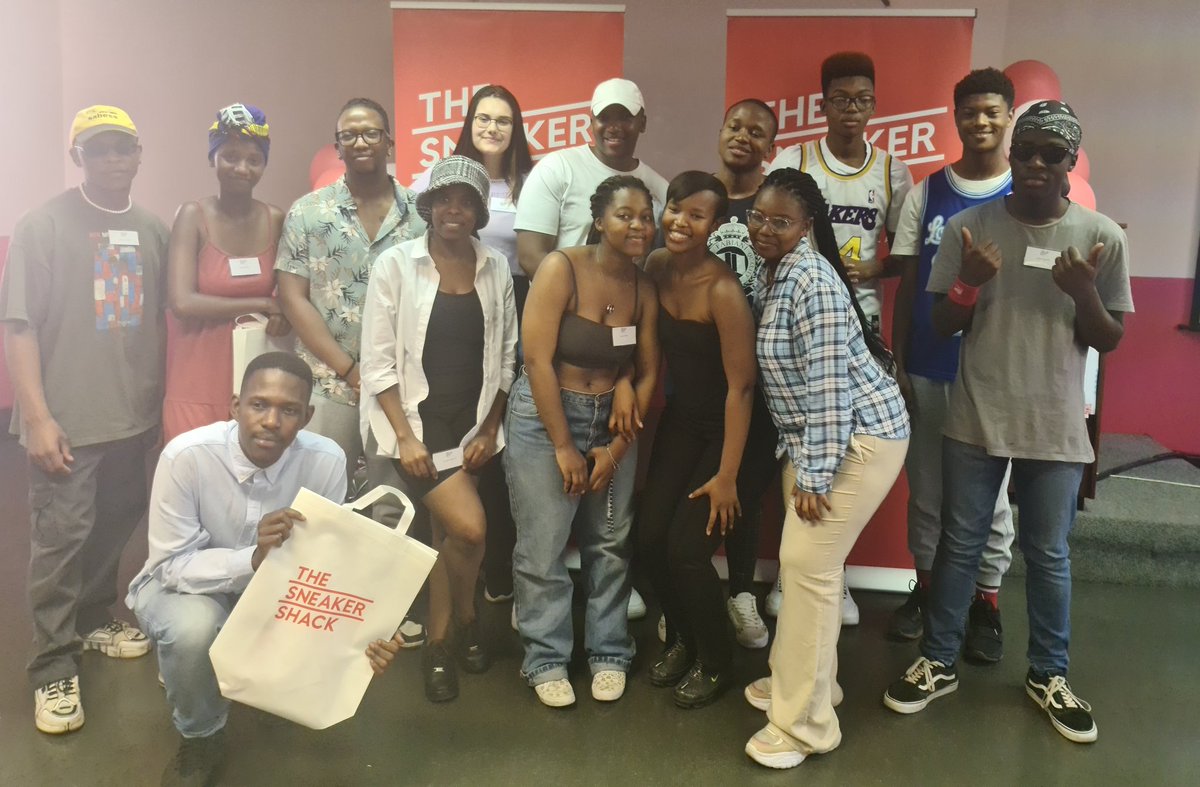 What an awesome day! 14 finalists, 7 stunning creative concepts & a winning team who Kickstarted their Creative for @TheSneakerShack @BMHSandton #SummerofSneakers campaign. Now Karabo & Tshimologo get to learn from the best & see their idea become reality!