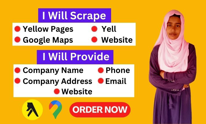 pro__scraper's tweet image. I&apos;m here to provide you services by scraping your important information with Email and Phone Number. Don&apos;t be late to hire me

Thank you! Have a good day!! :)

#pro__scraper #kolikona #email #business #emailscraping #webresearch #yellowpages #yell #yelp #googlemaps #phone