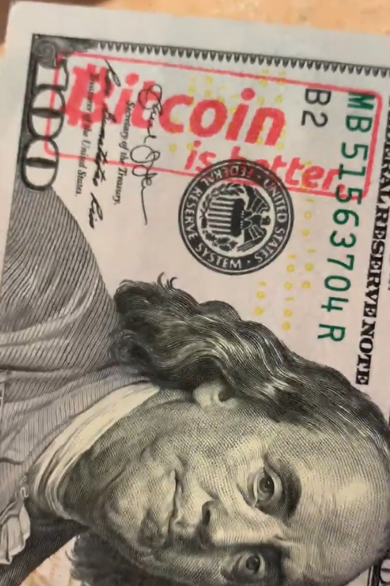 AnonBitcoin's tweet photo. "Bitcoin is better" Self Inking Money Stamp 
https://t.co/3CzlunHM0W

#buybitcoin #Bitcoin #cryptocurrency #Crypto #bitcoinisbetter #moneystamp #RubberStamp ₿ https://t.co/ExTzrxsZ0K