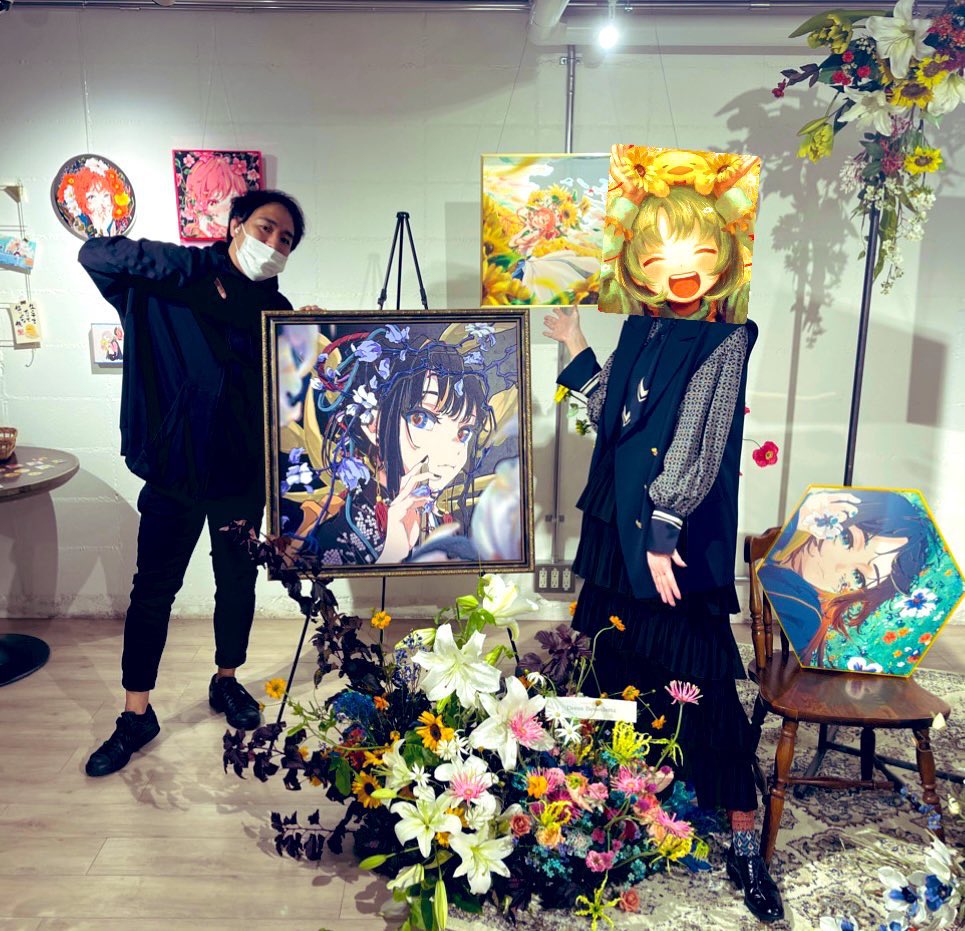 0xyoshi1991's tweet photo. I went to an exhibition by Tama5 (@tama5_art), an artist collaborated on the #_auction (@0xauction )
🚀We will continue to work together on various activities.
🌻Please check it
Website: https://t.co/xGsMKCwrbD
Reserve : https://t.co/LIklY0KkFP https://t.co/8ZpwOb7SYX
