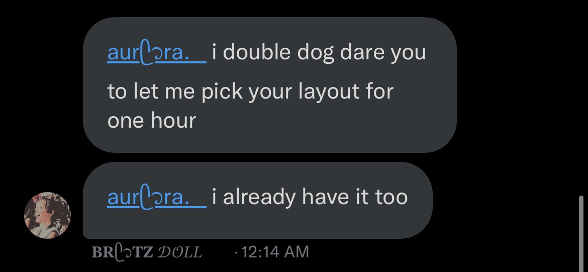 ARSONISMS's tweet photo. https://t.co/S6iV8QPIWE

Me and @FAMlLYVIDEO having matching twilight layouts courtesy of @UPTOWN_GlRL https://t.co/OeiN1rFlxN