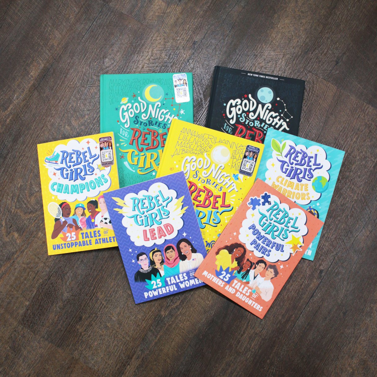 Extraordinary tales of extraordinary women for girls with extraordinary potential. Explore these illustrated stories of real women and their impacts on history, science, arts, sports, and society in the Rebel Girls collection. 📚

#RebelGirls