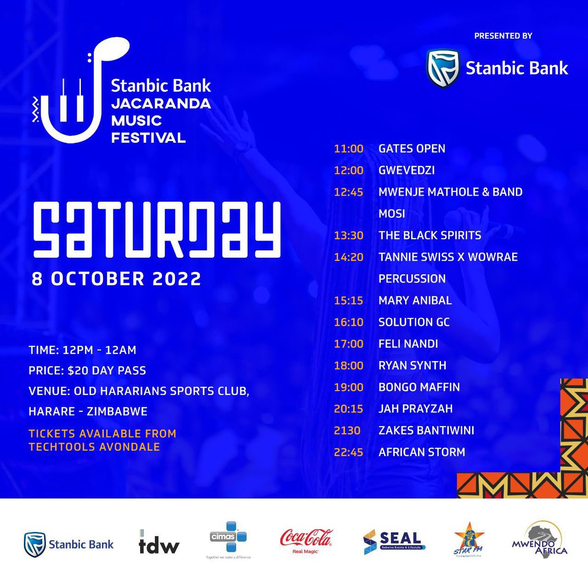 RyanSynth's tweet photo. Enroute HARARE
#HarareWAY
#musicfestival
#ultimixat6
#jacarandamusicfest https://t.co/BzVB7kr6gm