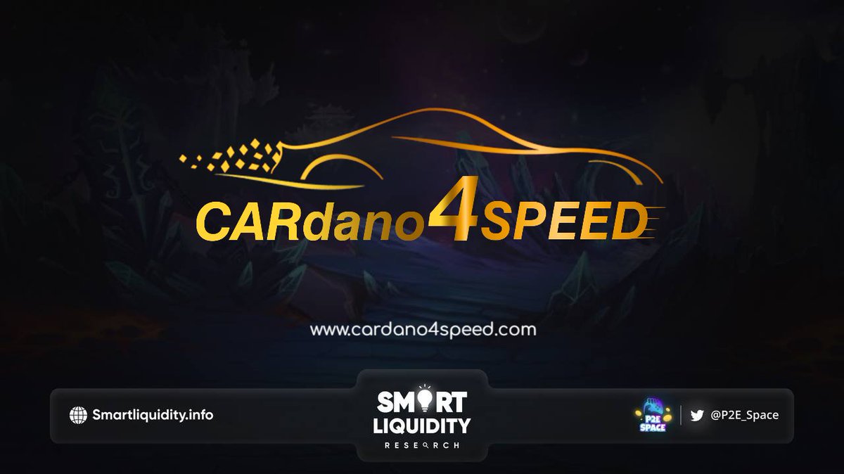 ๐น ๐๐๐_๐๐๐๐๐ (@p2e_space) on Twitter photo ๐ <a href="/CARdano4speed/">CARdano4SPEED |$C4S | Metaverse</a> is a Play2Earn platform built on top of the #Cardano #blockchain
๐ #CARdano4SPEED is an all new virtual world where players can customize their cars and monetize their gaming experience in the #metaverse
๐ฝ INFO
cardano4speed.com
#P2ESpace #P2E ๐ <a href="/CARdano4speed/">CARdano4SPEED |$C4S | Metaverse</a> is a Play2Earn platform built on top of the #Cardano #blockchain
๐ #CARdano4SPEED is an all new virtual world where players can customize their cars and monetize their gaming experience in the #metaverse
๐ฝ INFO
cardano4speed.com
#P2ESpace #P2E