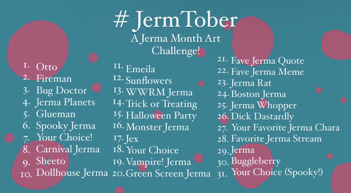 D_Landeros22's tweet photo. Jermtober Día 7- Your Choice!
Por fin al corriente con el Jermtober dsfadshjdfghdga :)))))))))
#baseballstream #freeballfondler #californiacircus #clowns #jermtober #jerma985 #jermafanart #ilustration #ilustracion
Créditos de la lista ( list credits ): @sweetlemondream https://t.co/TPe8ILV1Q8