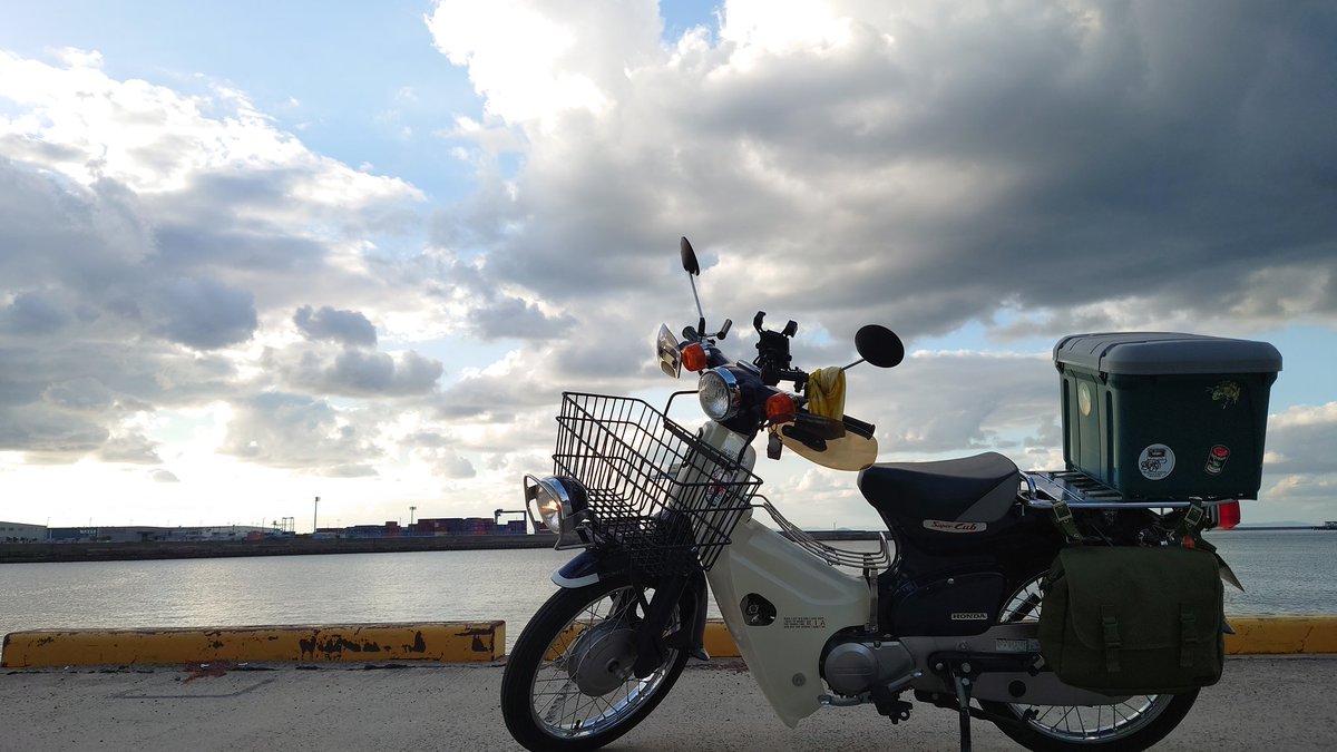 リアカー ホンダ スーパーカブ90 C100 C105 昭和 田舎 ムーンアイズ