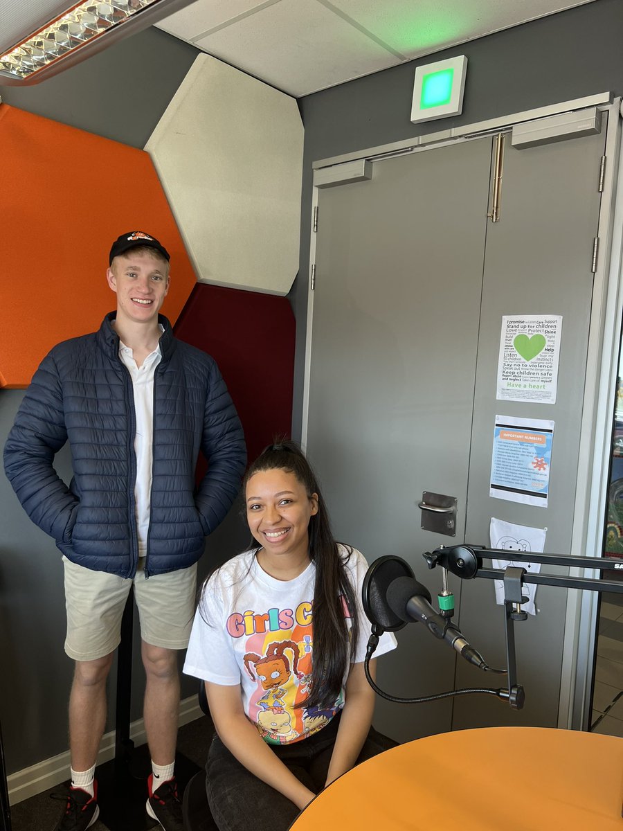 RXRadioSA's tweet photo. In studio we have a Tiktok singing sensation Whitney April. She will be chatting with Alex about her newly released single Prayer.
#RXRadio #WhitneyApril #NewMusicFeature https://t.co/IGdAQ00S9X