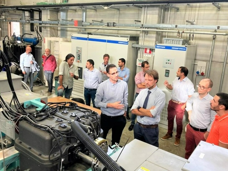AvioAero's tweet photo. We announced the #AVALON results! AVALON is a collaborative research project PON-MUR ARS01_01067 launched in 2019 w/ us as leader. Focus: mechanical transmissions, electric drives for hybrid-electric engines & innovative design methods for #futureofflight #weareavioaero #ETDC ✈️ https://t.co/0qxQcZETdg