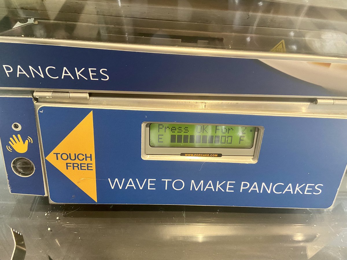 Touch free pancakes?