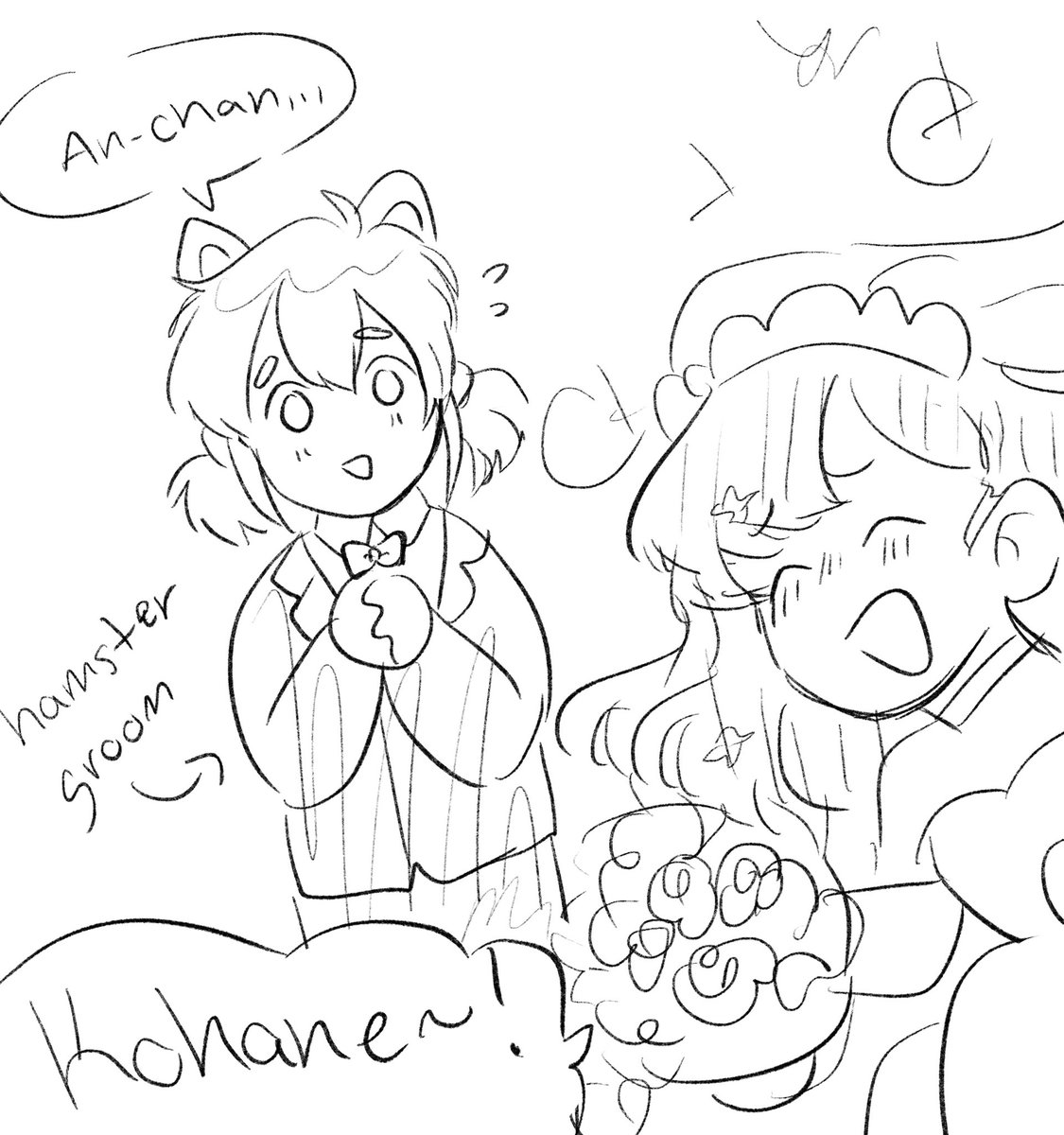 found this doodle from january, i cant believe i predicted the wedding event 