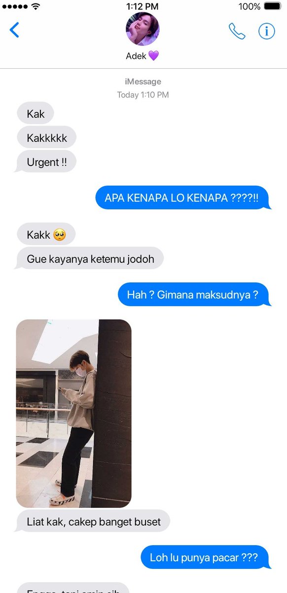 Kangxkng's tweet image. ⠀

Agak goblok tapi adek gue...

⠀