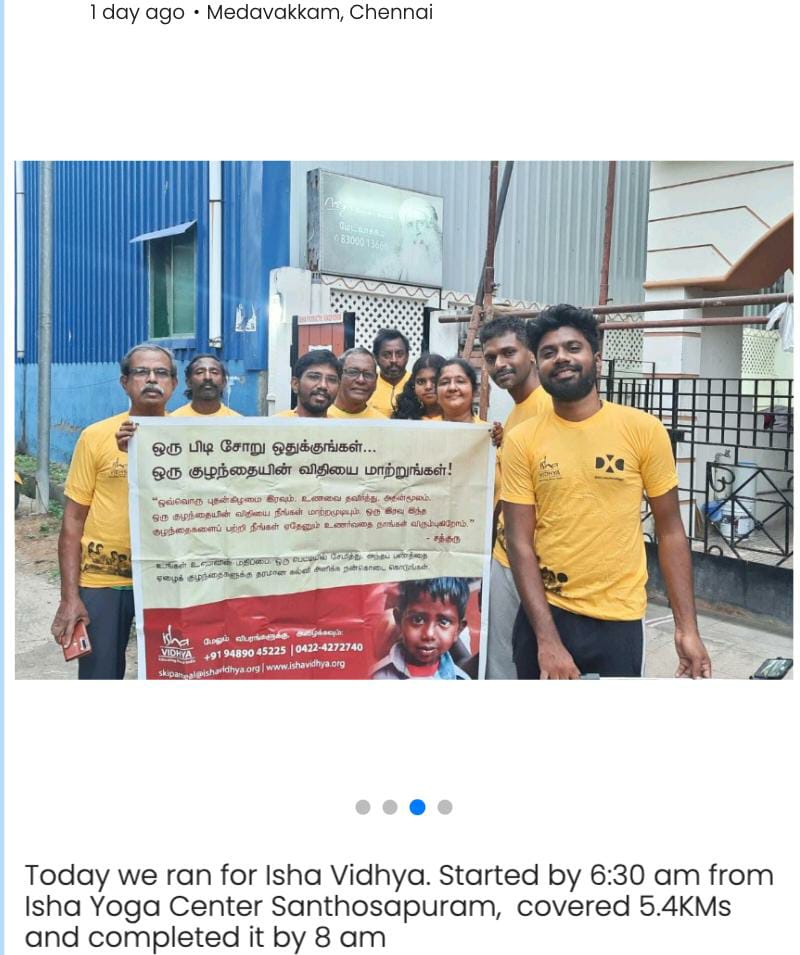 givingtuesdayin's tweet photo. Over 1000 people have already logged their movement for the #IndiaGenerosityRun! On request from participants, the run is being extended till Oct 18, 2022.
Register now to #MoveFromAnywhere and join us in spreading generosity. Share your photos with us using #IndiaGenerosityRun https://t.co/9V2yEHl6N5