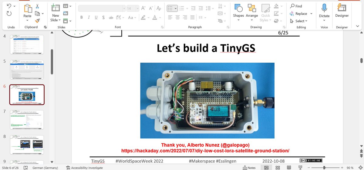 Heute ab 14:00Uhr ist es soweit: Let's build a <a href="/tiny__GS/">tiny.GS</a>.
Die Teile sind für euch da zum Verbauen. Das Probestück passt. Die Antennen sind getunet auf Satellitenfrequenz und die Folien sind fertig.
Wir freuen uns auf euch!
makerspace-esslingen.de/tinygs-build-y…
@stuttgarttweets #WorldSpaceWeek