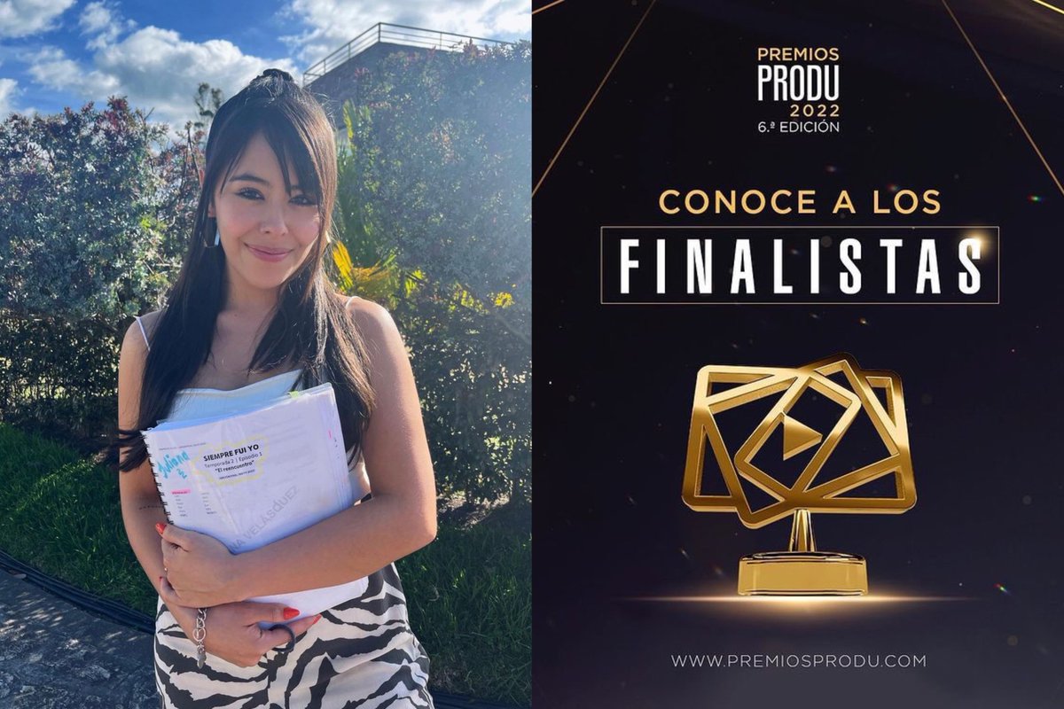 PREMIOS PRODU 2022:

• Najlepsza pierwszoplanowa aktorka dziecięca/młodzieżowa (za role w serialu #SiempreFuiYo): Karol Sevilla (<a href="/karolsevilla/">KAROL SEVILLA</a>) 

• Najlepsza drugoplanowa aktorka: Juliana Velasquez (<a href="/Julianavelof/">JULIANA 🩵</a>)