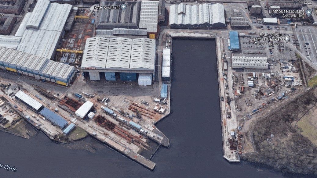 mtdcnc's tweet photo. BRITISH SHIPBUILDING: BAE Systems is set to build a new £200 million assembly hall at its Govan site on the Clyde. The facility will enable the British engineering giant to build at least two ships simultaneously under cover and in single hull format for the first time.#UKmfg🇬🇧 https://t.co/0WFCoojnNG