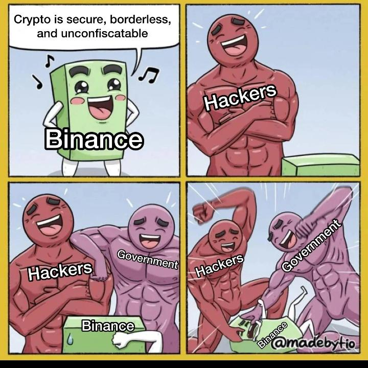 flowdtream's tweet photo. Binance hacked.. again https://t.co/jJvriaX5Ri