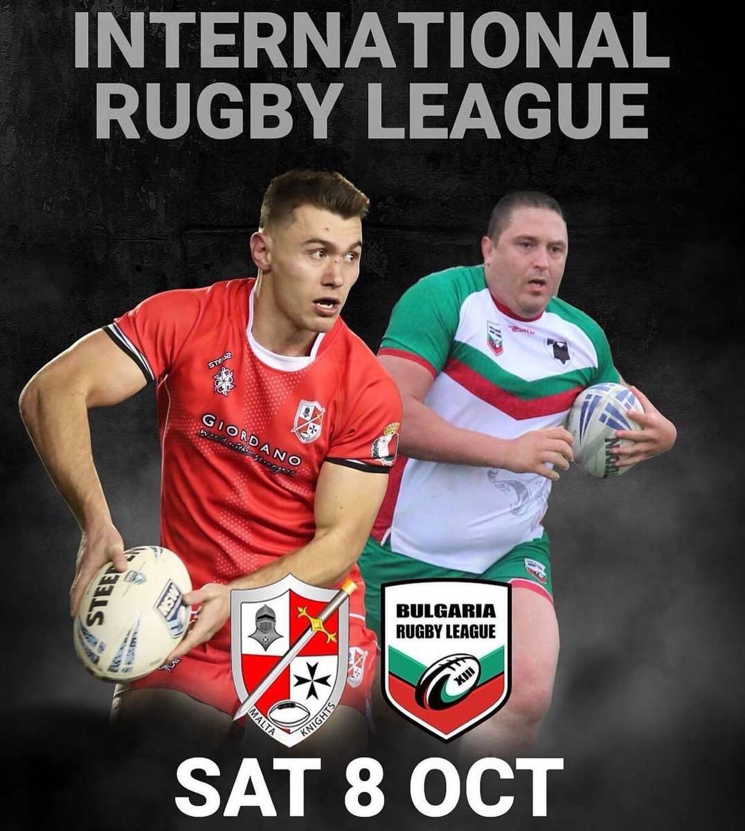 ITS GAME DAY IN BULGARIA 🏉

9.30am team breakfast in Central Sofia, then shirt presentation.

Livestream details below:

📺 tv1.bg

🇧🇬 Sofia, Bulgaria EEST 3pm
🇲🇹 Valletta, Malta CEST 2pm
🇬🇧 Manchester, United Kingdom BST 1pm
🇦🇺 QLD, Australia AEST 10pm