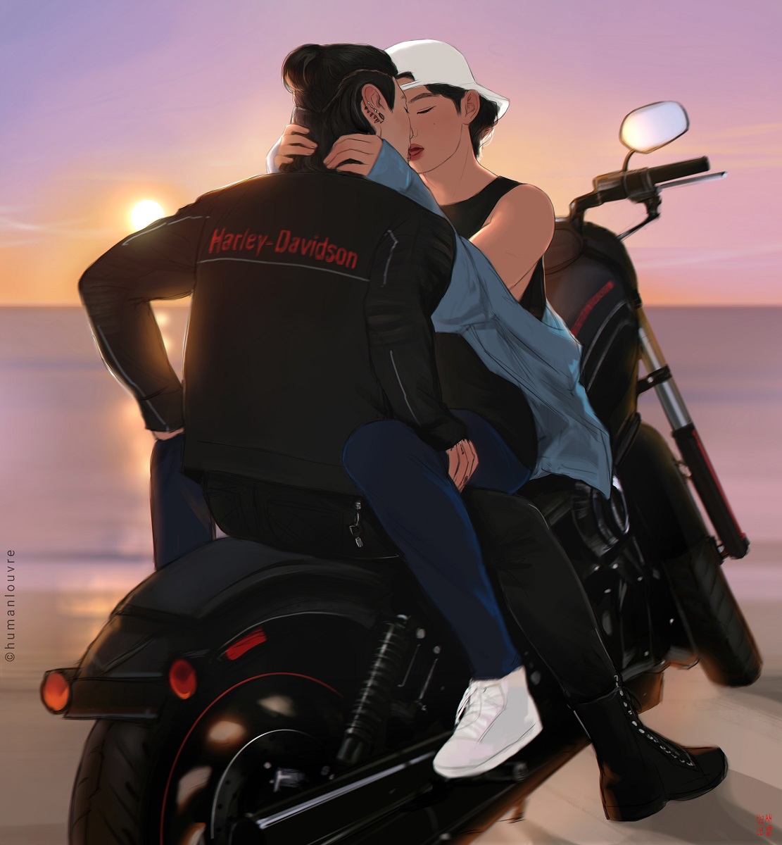 I wanna ride your Harley...