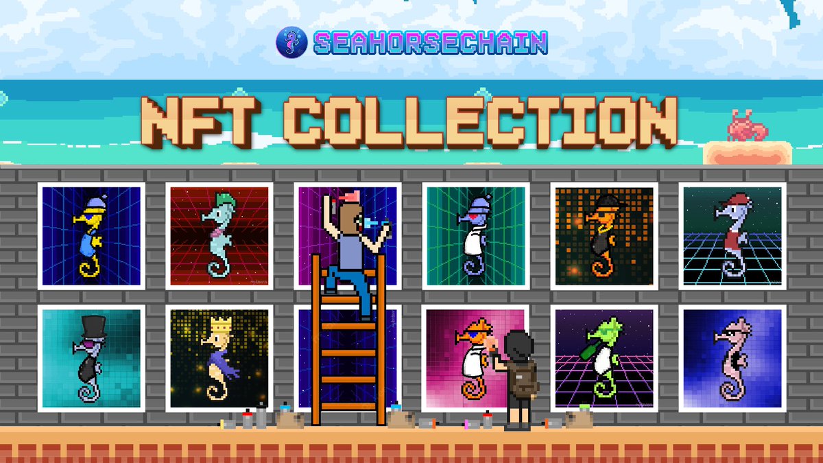 Introducing SeahorseChain NFTs collection 🦄

What you can get from $SEAH NFT collection? 

🔹$SEAH NFT can be using to play $SEAH Games P2E based by Blockchain. 

🔹By Upgrade $SEAH NFT level you can increase Staking Pool and increase income in $SEAH games