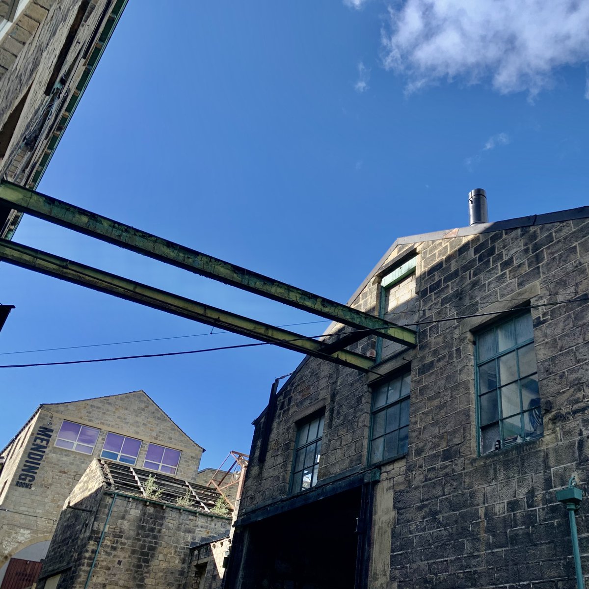 sunnybankmills's tweet photo. Good morning from the Mill! Today you could book a tour of our Archive, have a wander around the Gallery, or visit some of the Mill's brilliant shops & food places.
#SunnyBankMills #Farsley #Leeds #MillLife #IndependentLeeds #VisitLeeds https://t.co/NozQqnXHDu