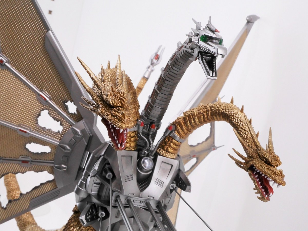 げられた S.H.MonsterArts メカキングギドラ 新宿決戦 スペシャルセットの などの