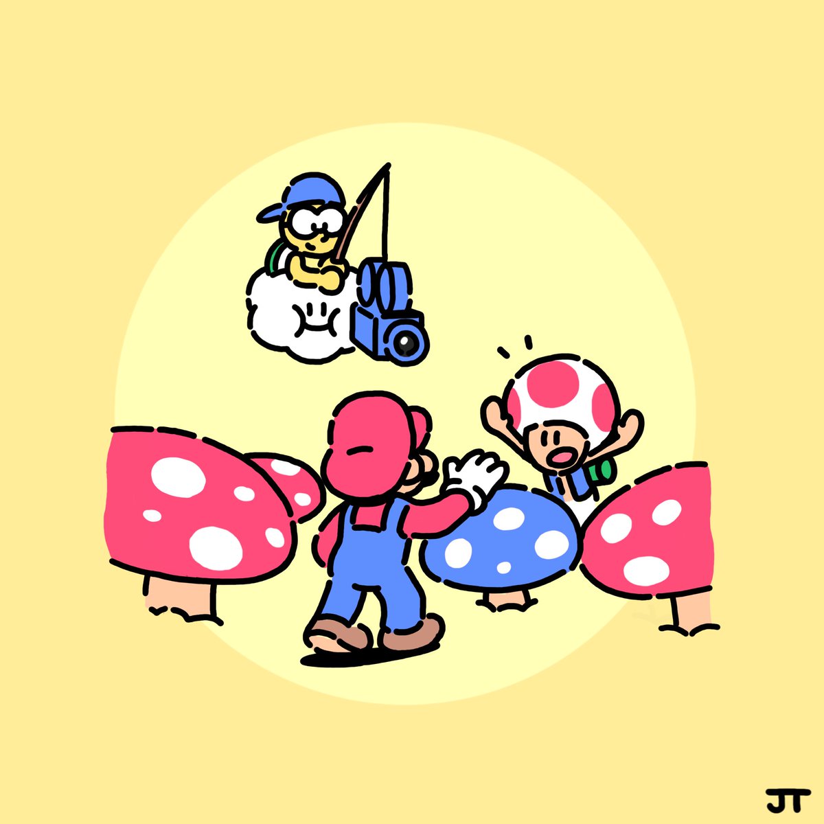 マリオ 「Director Of Photography 」|James Turnerのイラスト