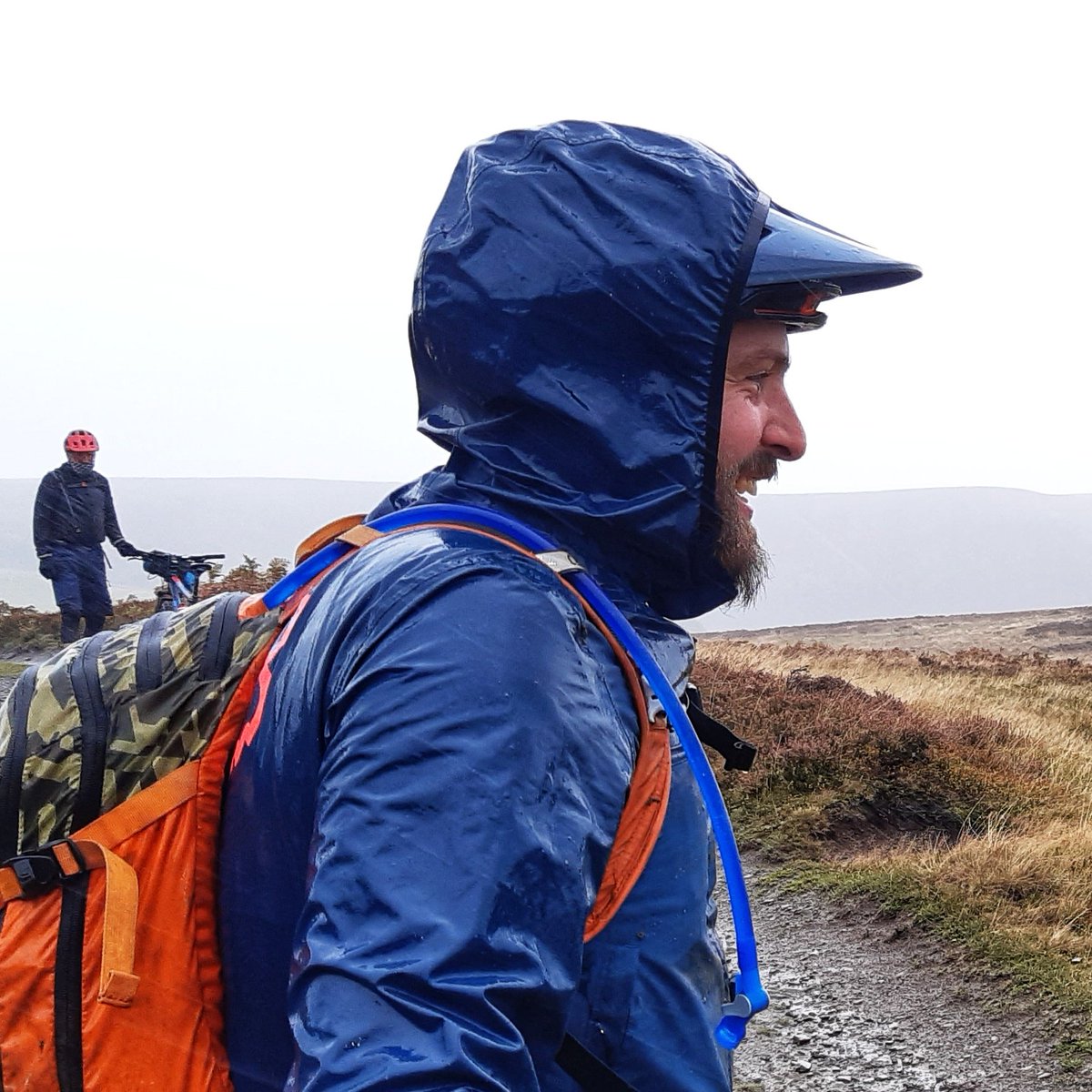 MTBleading's tweet photo. Rode from the English border well into Wales on the #transcambrian  A day of heaven rain sandwiched with sunny spells and great light.  Kudos to all the riders for smiling through it all
@mtbcymru https://t.co/E87CEEORRI