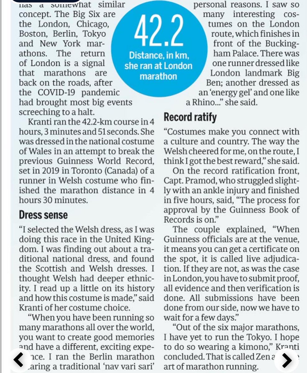 krantis's tweet photo. Finally the official one is declared! #officiallyamazing #GuinnessWorldRecord #Welshdress #WeRunTogether #LondonMarathon #MumbaiRoadRunners #livetoinspire #fastandupfitsquad #SkinEasi @PUMARunning @FastandUp_India @BCouncil_Wales @BritishCouncil @TheFitistan @LondonMarathon @GWR https://t.co/Ufz9g99zik