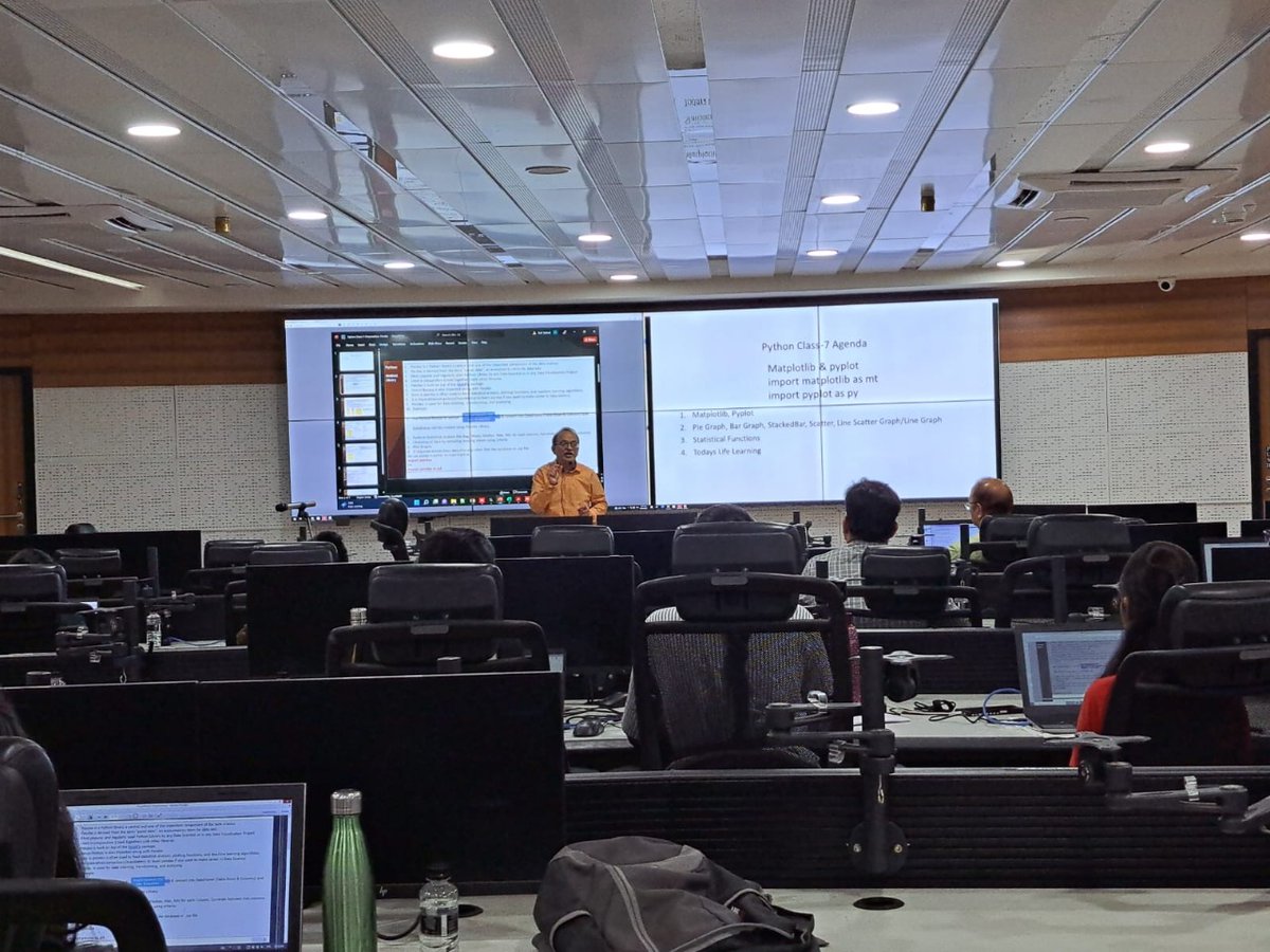 iscf_goi's tweet photo. Nashik Smart City organised a two-day workshop on September 15th and 16th, 2022, on Python training for data analytics and data science studies. The program aimed at making data-driven decision-making easier for decision-makers.
#smartcities #Mohua_India #nmscdcl #nashiksmartcity https://t.co/kMFUXoA32z