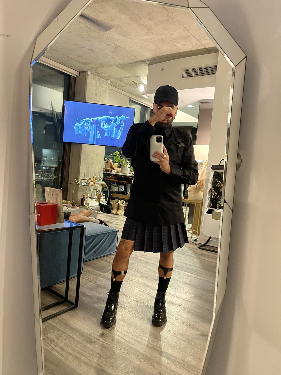 Let’s normalize men wearing skirts?