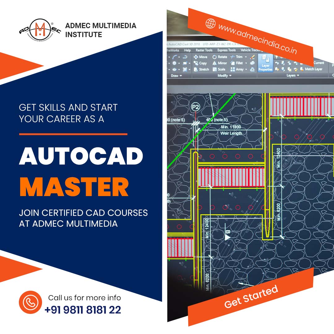 admecinstitute's tweet photo. Learn AutoCAD without limits at Delhi's best #AutoCADtraininginstitute i.e. ADMEC. With our 1-month certificate #AutoCADcourse, you can break into the #CAD industry.
*SPECIAL OFFER*
Get up to 50% Off
Check course: https://t.co/w81qNHZVtn
Schedule demo today
#AutoCAD https://t.co/GqndH1cadU