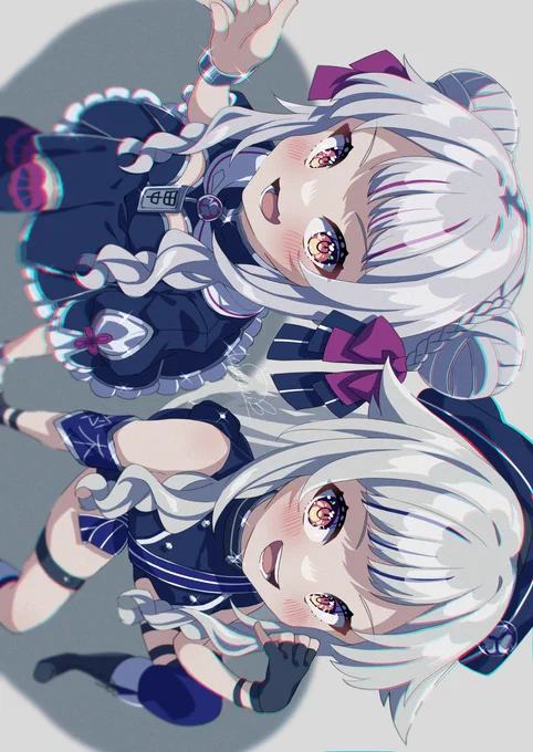"愛" #ヒメヒナアート#ヒメヒナ#アンノウンマザーグース 