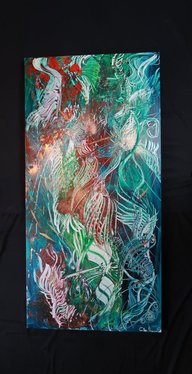 mariafaltis's tweet photo. Painting the "Lit" by @layzhang
and bringing Chinese Music to Germany. Watch my "Performance Art Reaction" vid on my YT channel 🧜🏼‍♀️#artfusion #art #abstractart #modernart #kunst #rostock #music #layzhang #exol #XBacks #cpop #mpop @lay_studio @kunsthalle_hro
https://t.co/iVJNtdTNN4 https://t.co/FCvPDtX8BZ