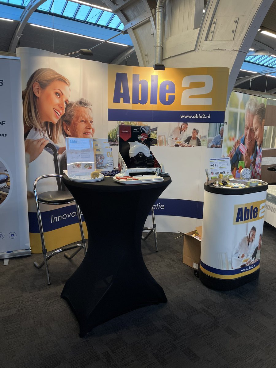 Vandaag zijn wij aanwezig op het #jaarcongres van #ergotherapie Nederland