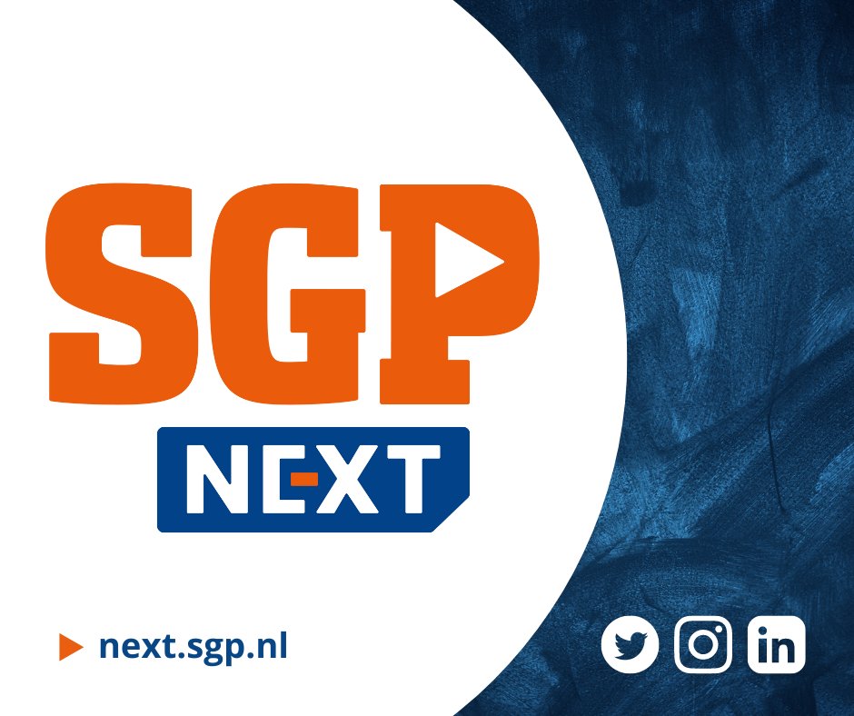 SGP_Next's tweet photo. Vandaag gaat SGP Next van start! Een netwerk voor jonge SGP'ers (25-40 jaar). Ga naar https://t.co/WpoAKlTVyL voor meer informatie en meld je aan voor ons eerste evenement! https://t.co/dfbGtNRPvy