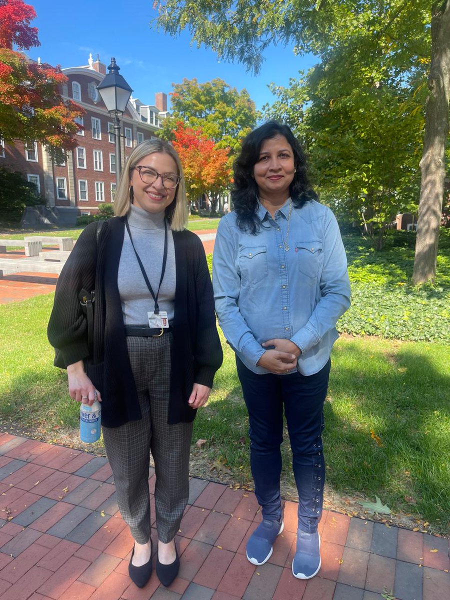sasmita1samanta's tweet photo. It was a pleasure to meet Ms. Rachel Kerrigan , Assistant Director, Harvard Business School Online at HBS campus, Boston. Our academic collaboration will undoubtedly give the students a wealth of exposure, experience, and knowledge. https://t.co/AIr5sDtkyC