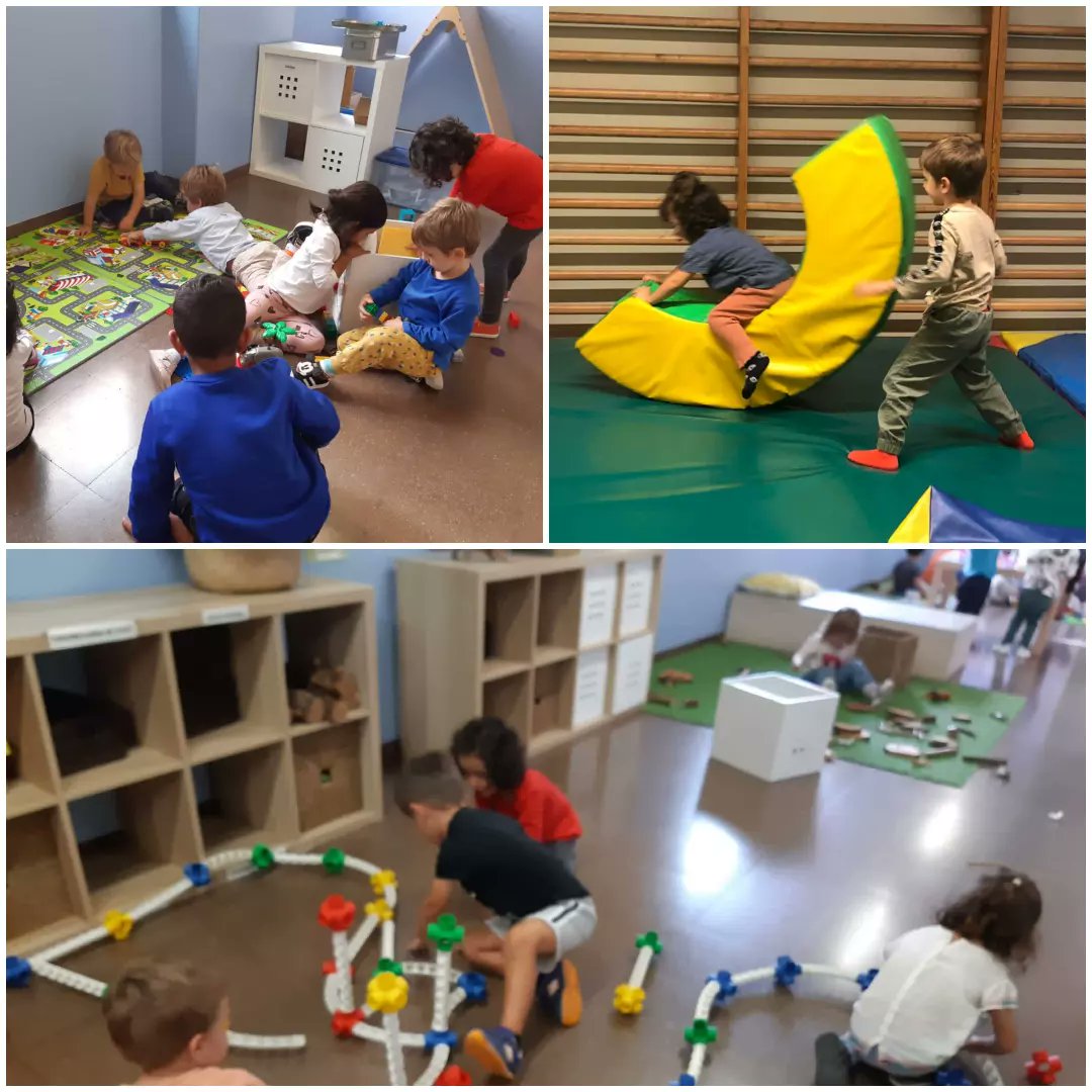 EscPublicaSAFA's tweet photo. A #I3 ja hem posat en marxa moltes de les activitats d'escola: #racons, #psicomotricitat, #franges... Com en gaudim!

#coneixementdunmateixidelsaltres https://t.co/v4BVw3D4eT