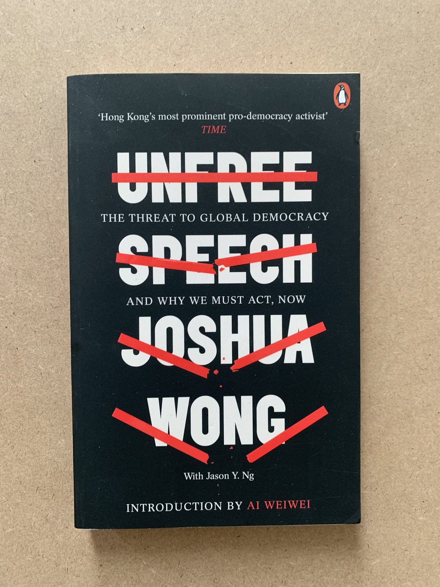 Essential reading for anyone interested on HK &amp; China. This book weaves through the predicament of the author’s generation of Hong Kongers, born in a free &amp; law-abiding enclave ticking towards compulsory absorption into China’s authoritarian police-state

Unfree Speech (THB 370)