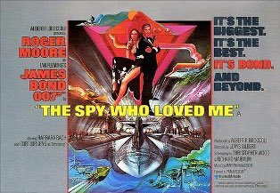 Love this poster. My favourite Bond Film #TheSpyWhoLovedMe #RogerMoore #BarbaraBach