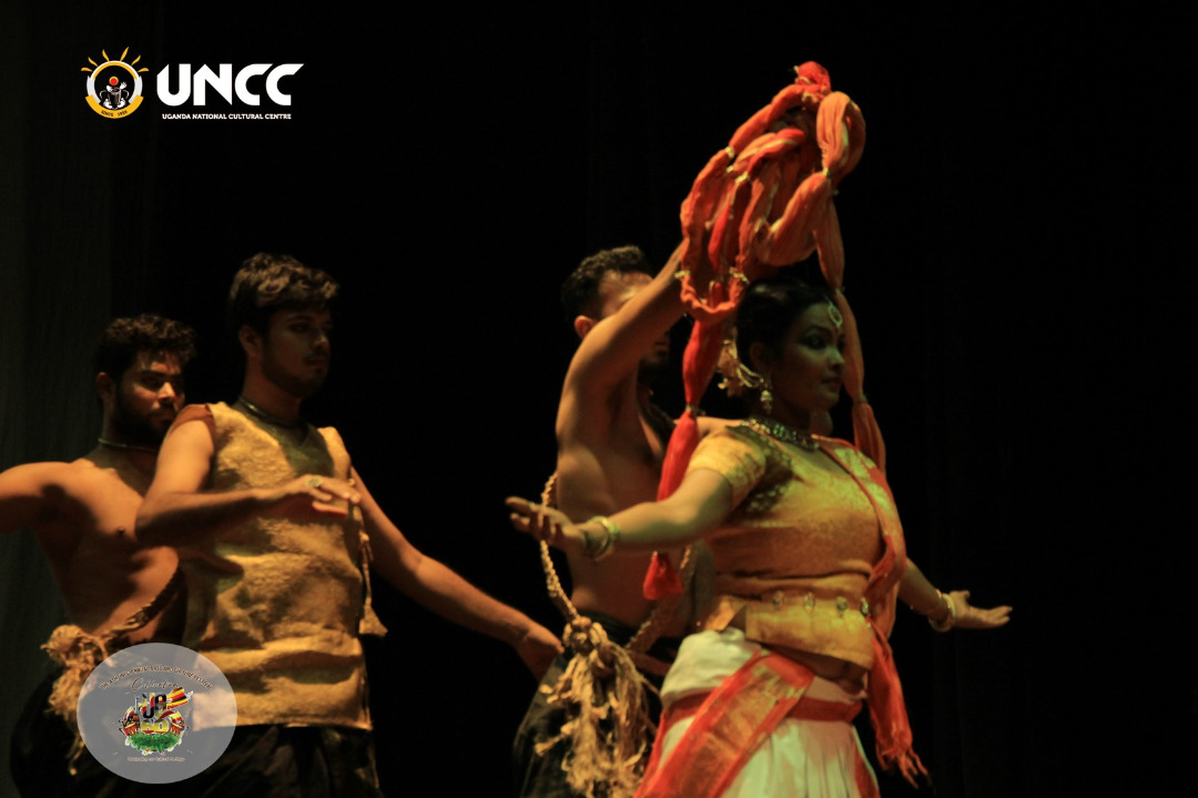 IndiainUganda's tweet photo. Glimpses from @iccr_hq Kathak Troupe performance at Uganda National Cultural Centre (UNCC) on the occasion of 4th Annual Cultural Festival &amp; Uganda@60 and India@75. https://t.co/eOpji3hKAx