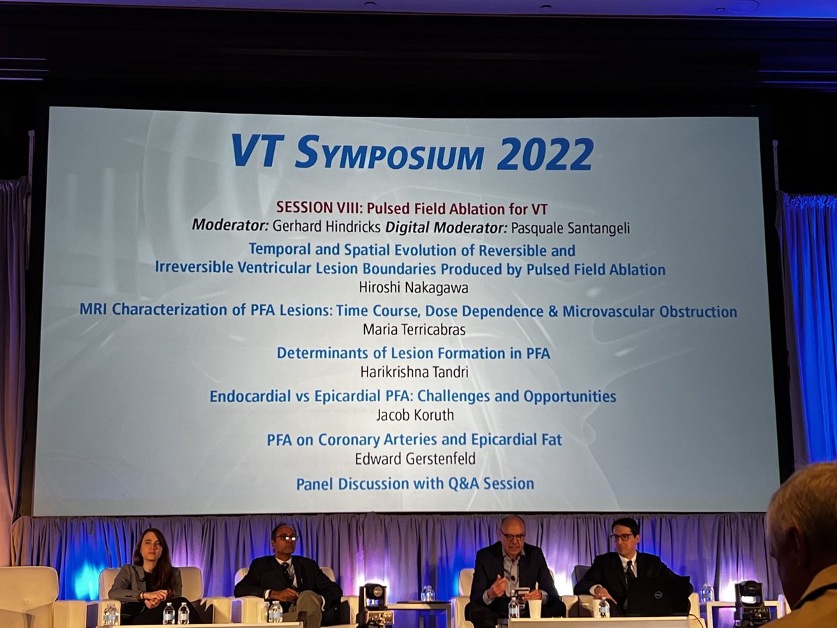 Kicking off day 2 of the ⁦@VTSymposium⁩! #VTS2022 #ablatevt #radiatevt