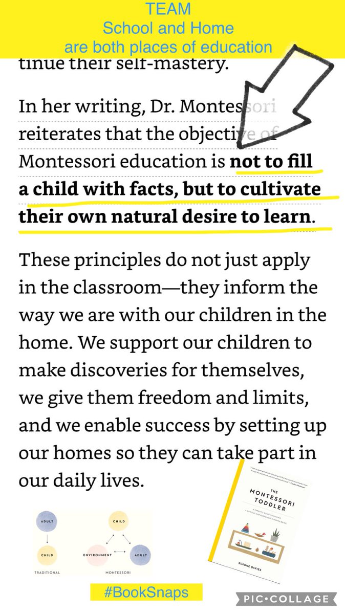 “cultivate their own natural desire to learn.” ~Maria Montessori #followthechild #Montessori #MontessoriInspired #tlap #RealEDU #LEADlap