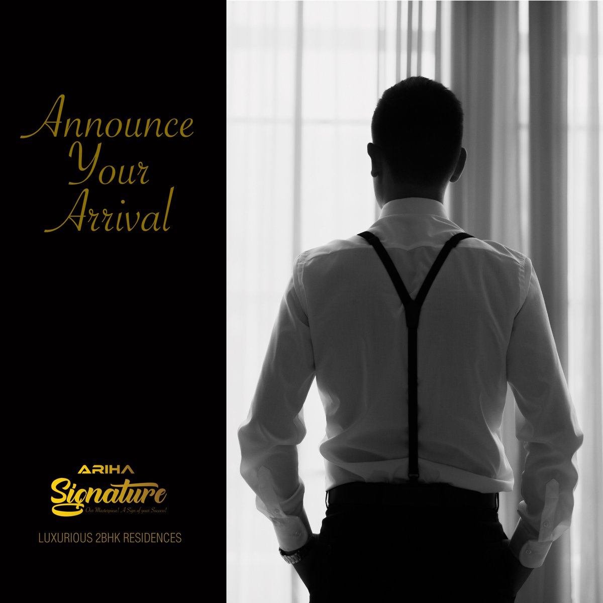 ArihaGroup's tweet photo. Announce your arrival!

At #ArihaSignature, we have homes matching your expectations and personality.
More info at https://t.co/b63ZIiwezP
#property #realestate #Arihagroup #PremiumHomes #Housing #Goregaon #JawaharNagar #Mumbai #2BHK #houseforsale #homeforsale #realty https://t.co/zK4xBbFE8S